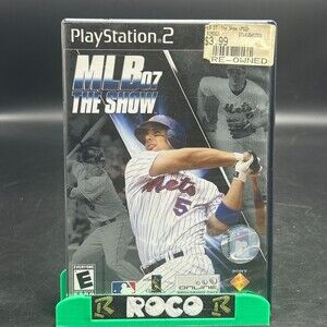 MLB 07: The Show (Sony PlayStation 2 PS2 Baseball Online Multiplayer, 2007) CIB